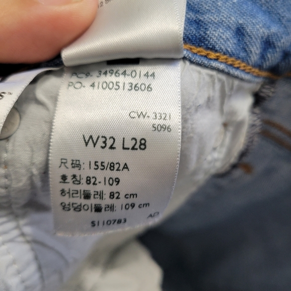 Levi's Wedgie Straight Jeans 32 - Picture 10 of 10